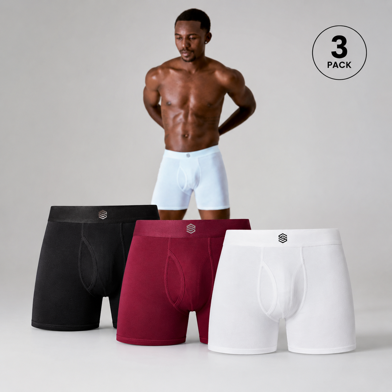 Boxer Brief Pack Of 3
